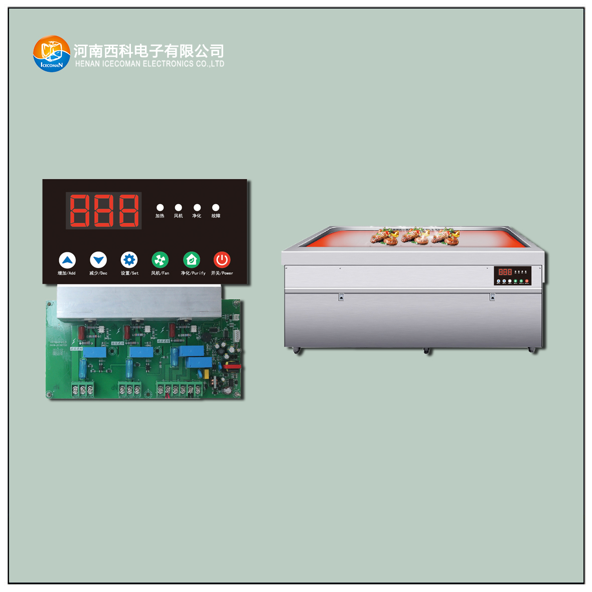 Tbs-smg-a controller for plate sintering